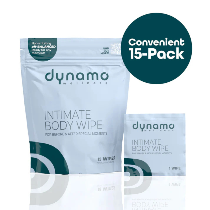 Dynamo Intimate Body Wipes - Gentle pH-Balanced Cleansing for Intimacy