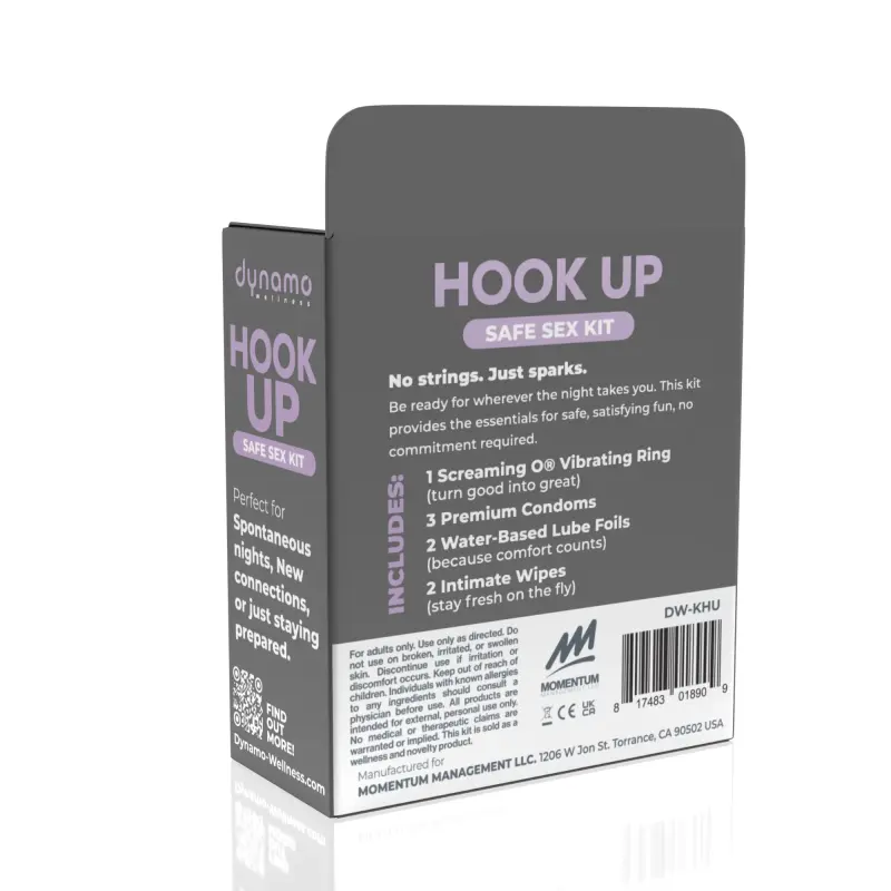 Dynamo Hook Up Intimacy Kit - Protection & Confidence