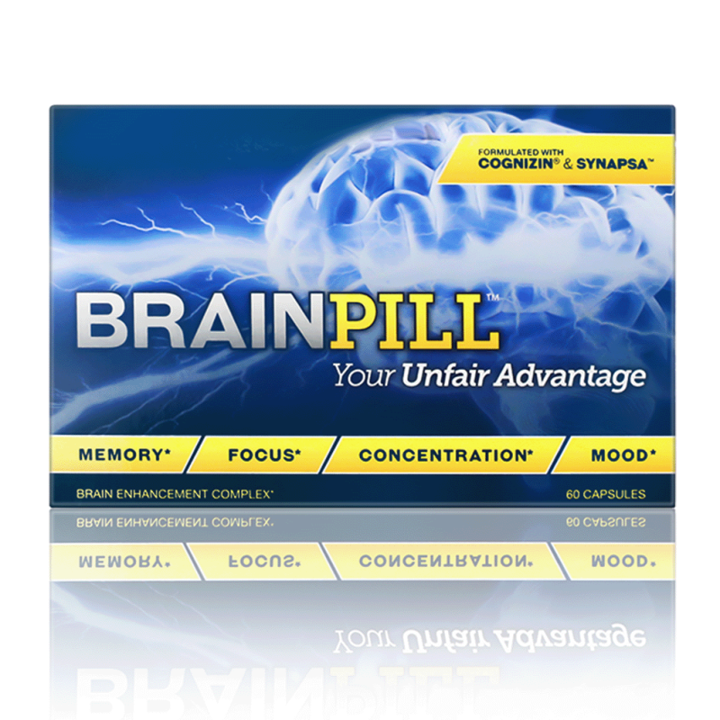 BrainPill® – Memory, Focus & Productivity Support Supplement