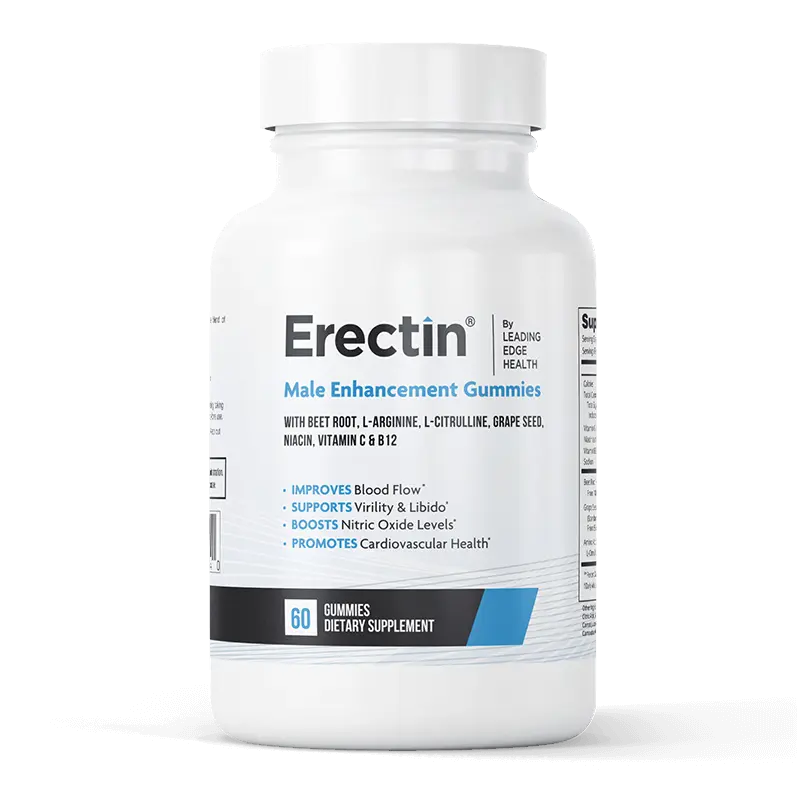 Erectin® Gummies – Male Performance & Blood Flow Support