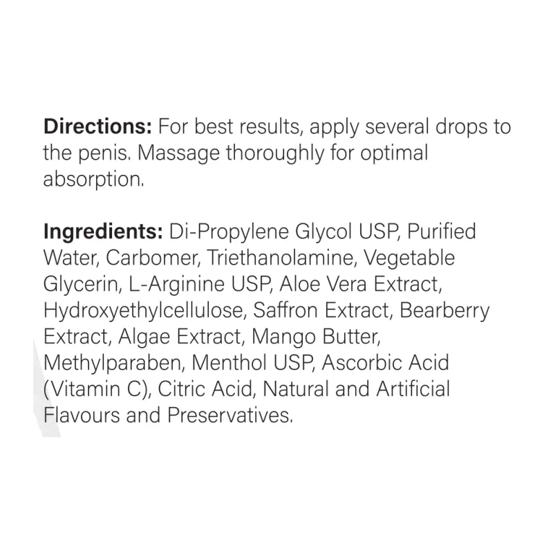 Erectin™ Stimulating Gel – Male Performance Support