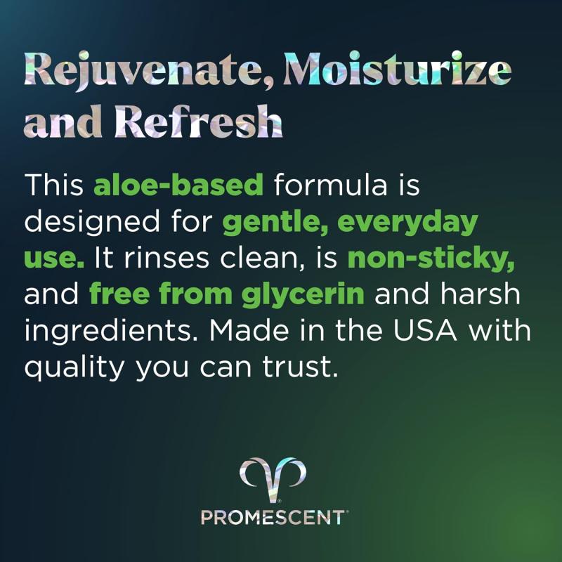 Promescent Organic Aloe Lubricant - Natural Feel & Intimate Comfort