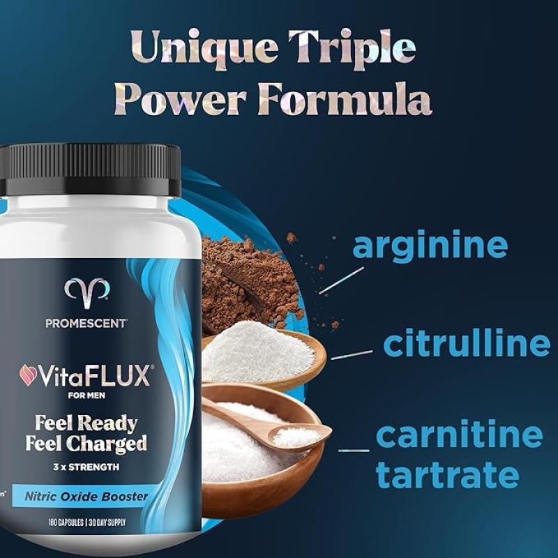 Promescent VitaFLUX Couples Vitality Booster Bundle for Energy, Stamina & Intimacy