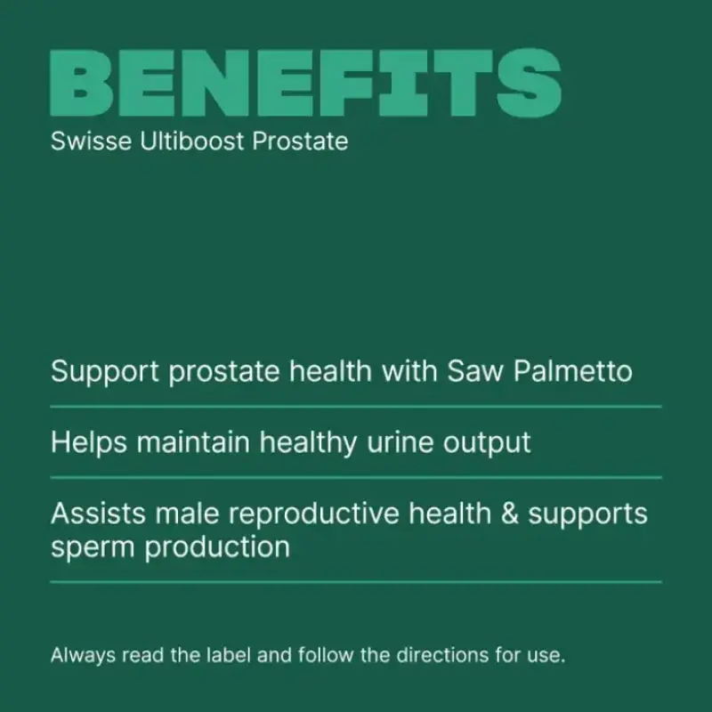 Swisse Ultiboost Prostate - Men’s Prostate & Urinary Health