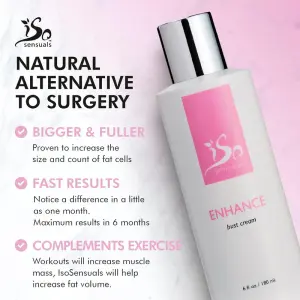 IsoSensuals® ENHANCE Bust Cream – Natural Breast Lift & Firmness