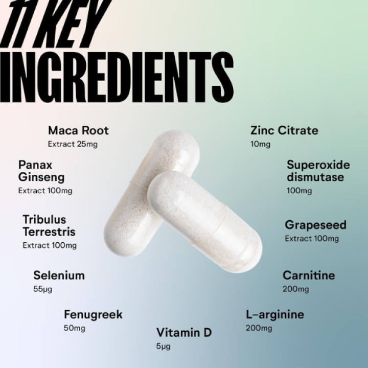 Numan Testosterone  Support 60 Capsules