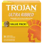 Trojan Ultra Ribbed Condoms