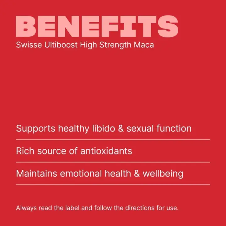 Swisse Ultiboost High Strength Maca