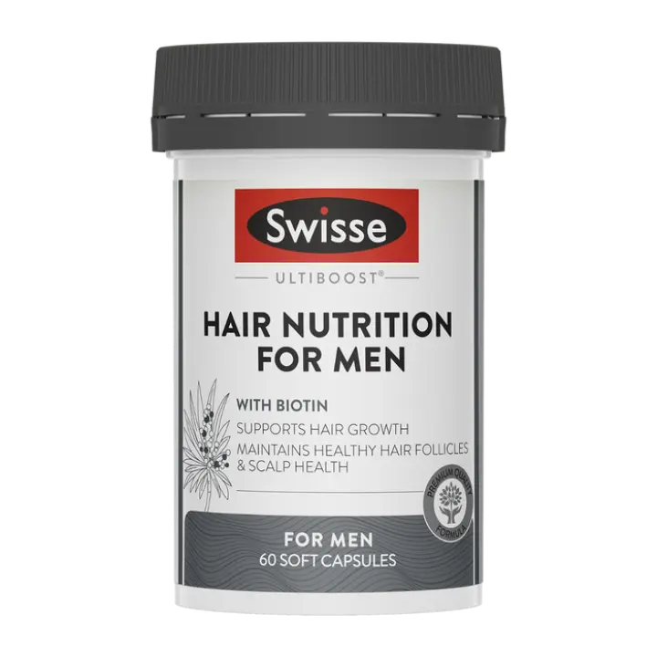 Swisse Ultiboost Hair Nutrition for Men – Hair Growth
