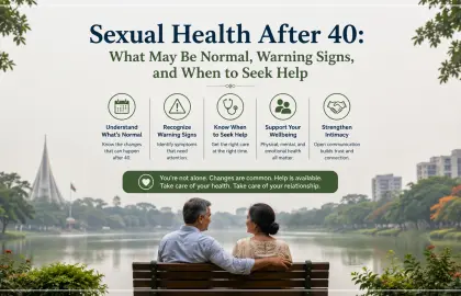 Sexual Health After 40: Normal Changes, Warning Signs, and When to Seek Help