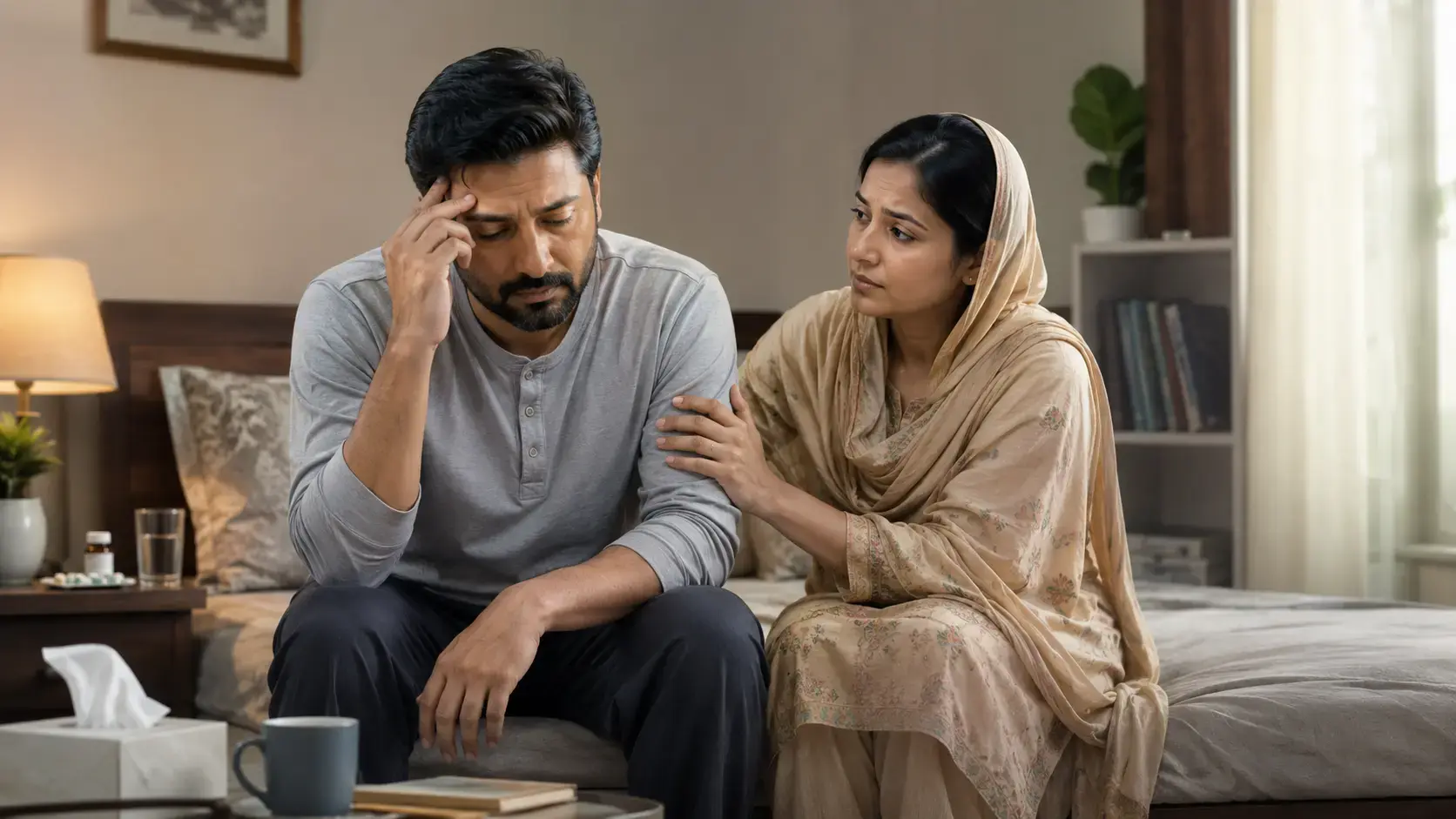 How Can Health Conditions Affect Intimacy and Emotional Connection in Couples?