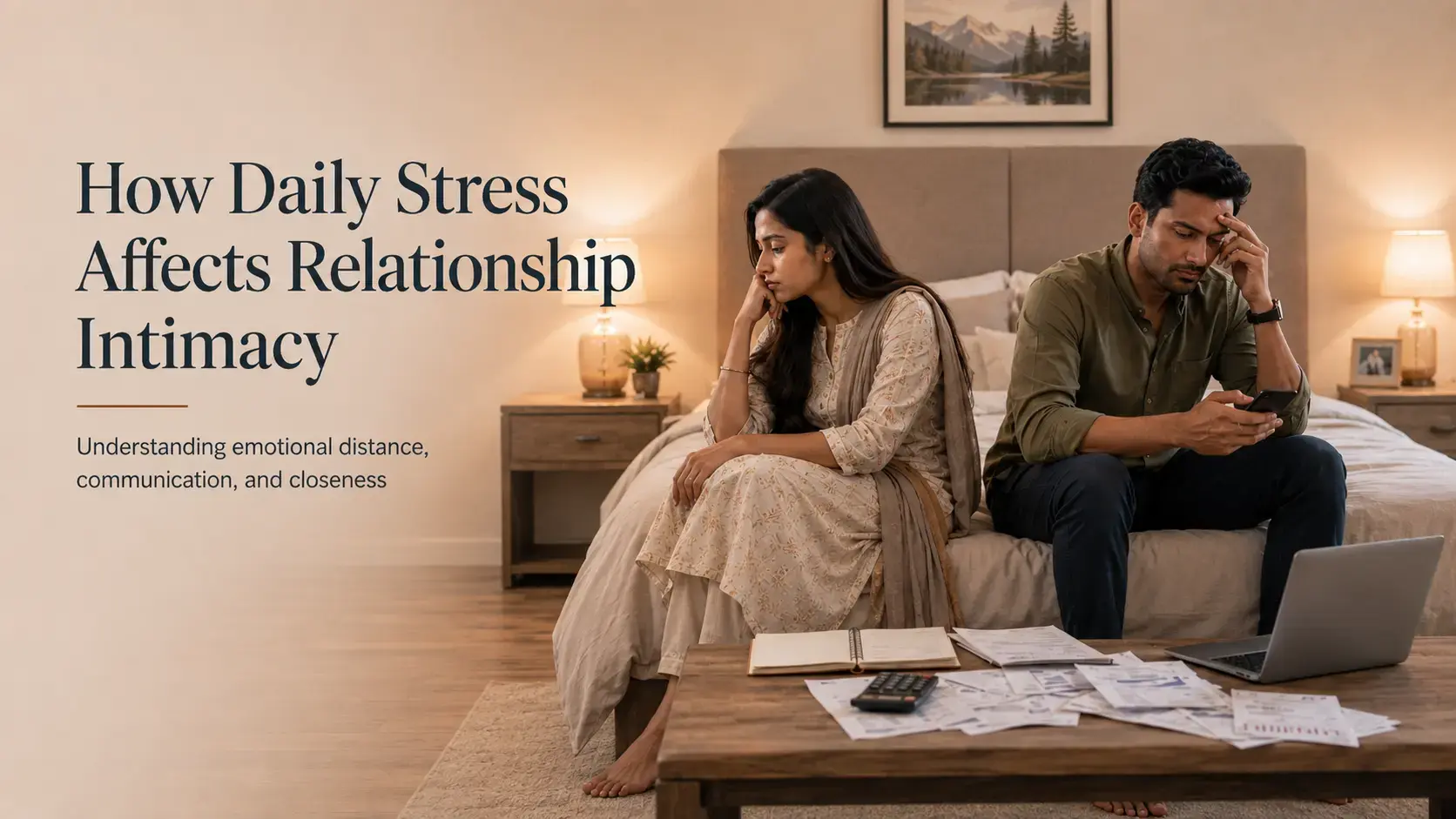 How Daily Stress Affects Relationship Intimacy