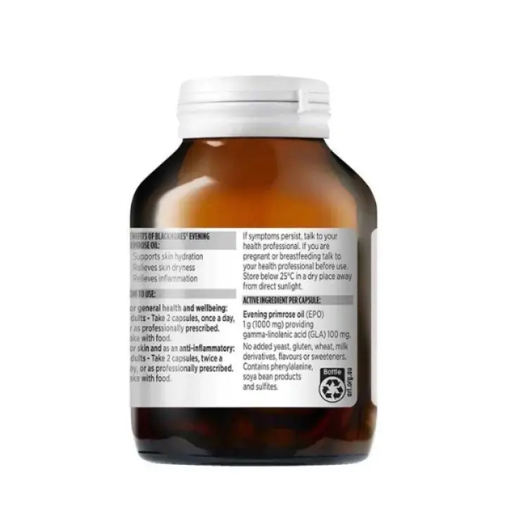 Blackmores Evening Primrose Oil 190 Capsules