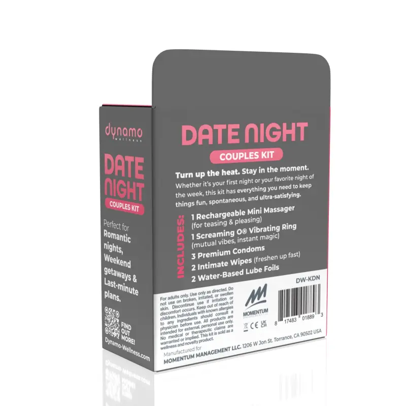 Dynamo Date Night Intimacy Kit - Complete Couples Pleasure Bundle