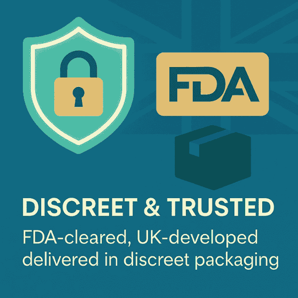 Discreet & Trusted - Lock icon