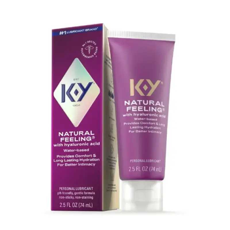 K-Y Natural Feeling Non Sticky Lubricant