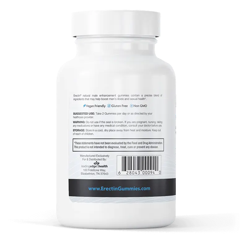 Erectin® Gummies – Male Performance & Blood Flow Support