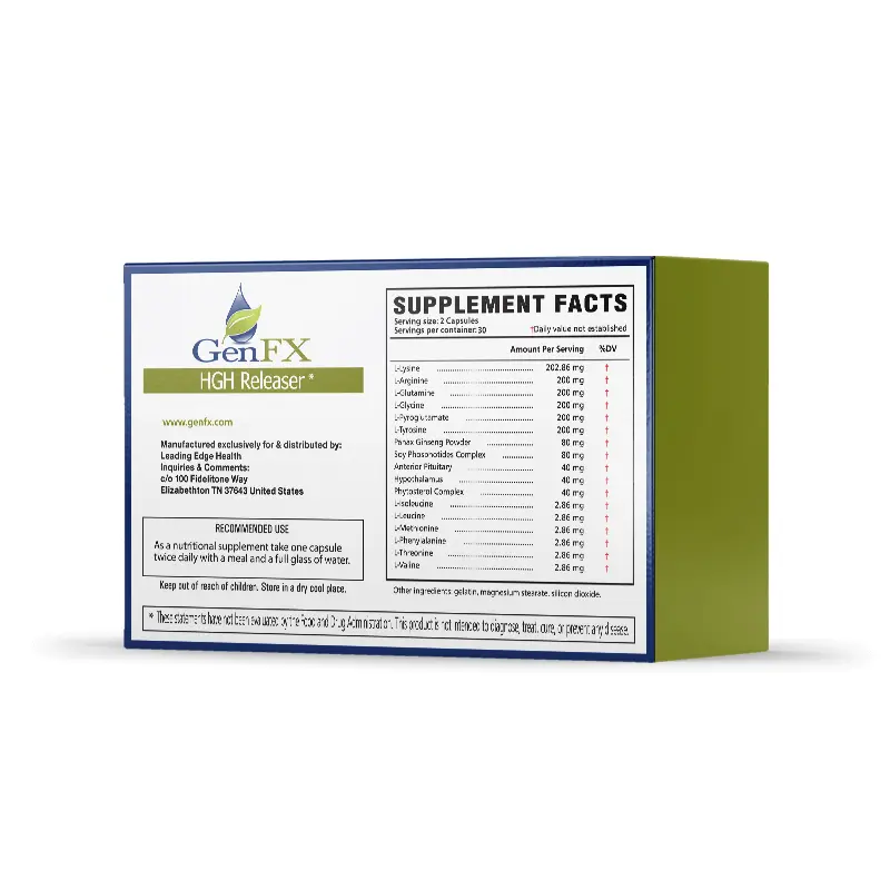 GenFX™ – HGH Releaser & Healthy Aging Support Supplement