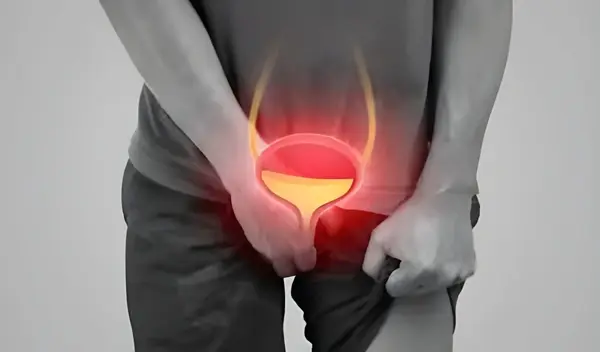 Urinary comfort support for men