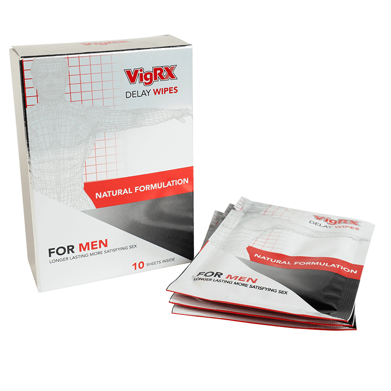 VigRX® Delay Wipes – Male Control Support