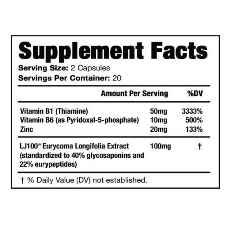 VigRX® Tongkat Ali LJ100 – Male Energy & Vitality Supplement