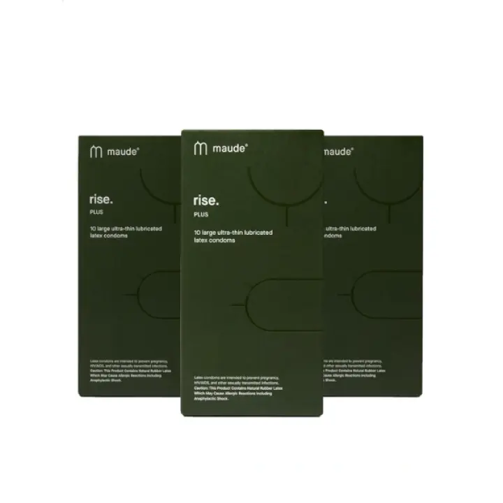 Maude Rise Plus - Ultra Thin Condoms