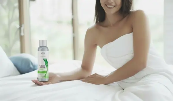 Gentle on sensitive skin lubricant