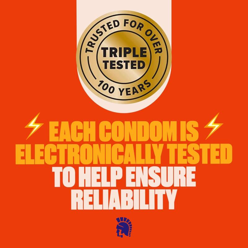 Trojan Ultra Ribbed Condoms for Intense Stimulation & Enhanced Pleasure