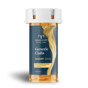 Tadalafil 20mg (Generic Cialis®) – On-Demand ED Treatment