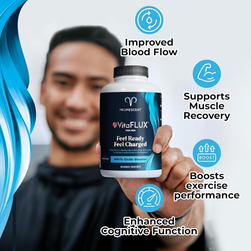 Promescent VitaFLUX® for Men – Male Vitality, Stamina & Performance Support