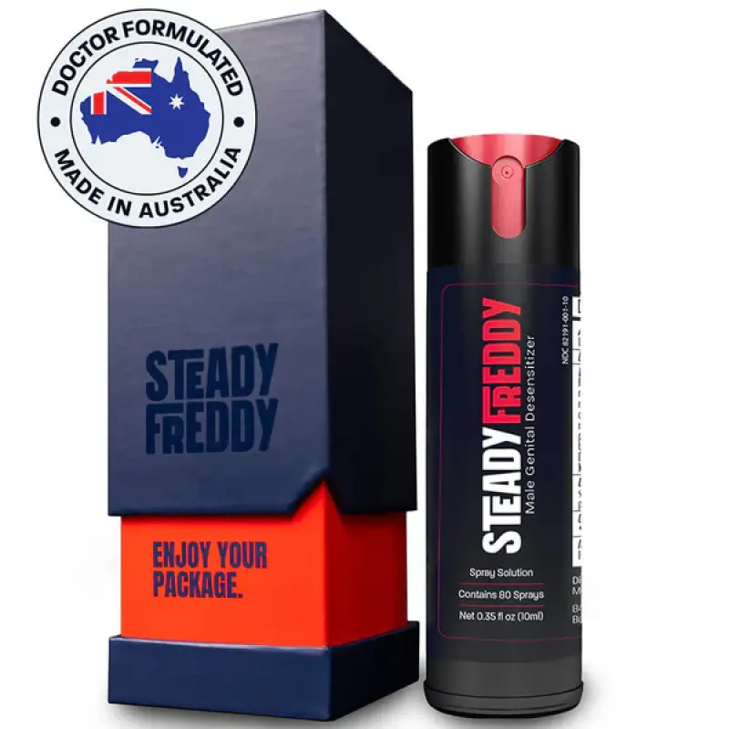Steady Freddy Delay Spray - Last Longer in Bed