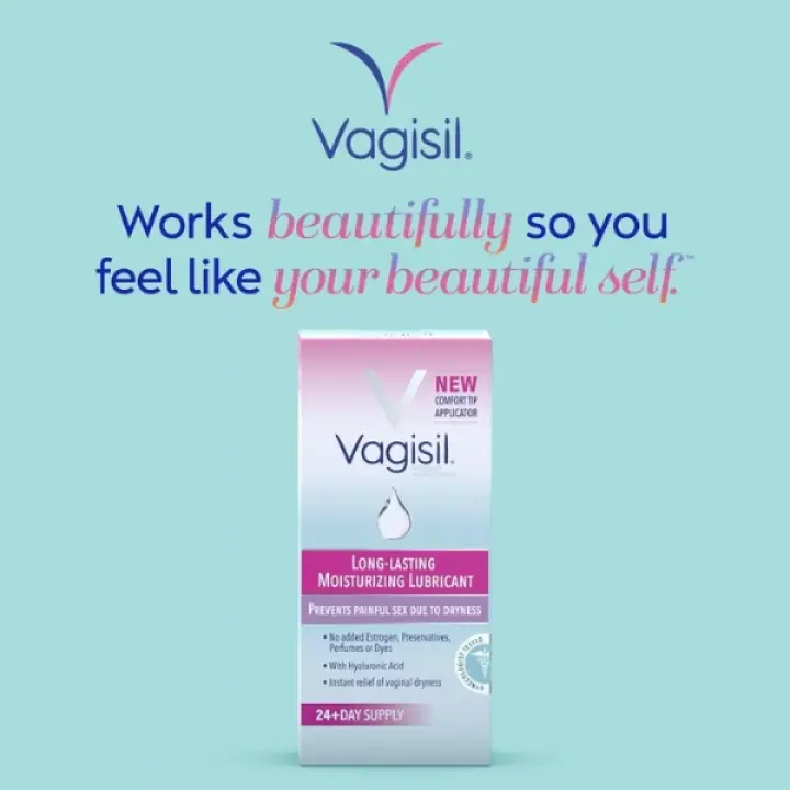 Vagisil Long-Lasting Vaginal Moisturizer Lubricant